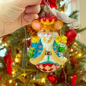 Christopher Radko  Collector’s King Mouse Cracker